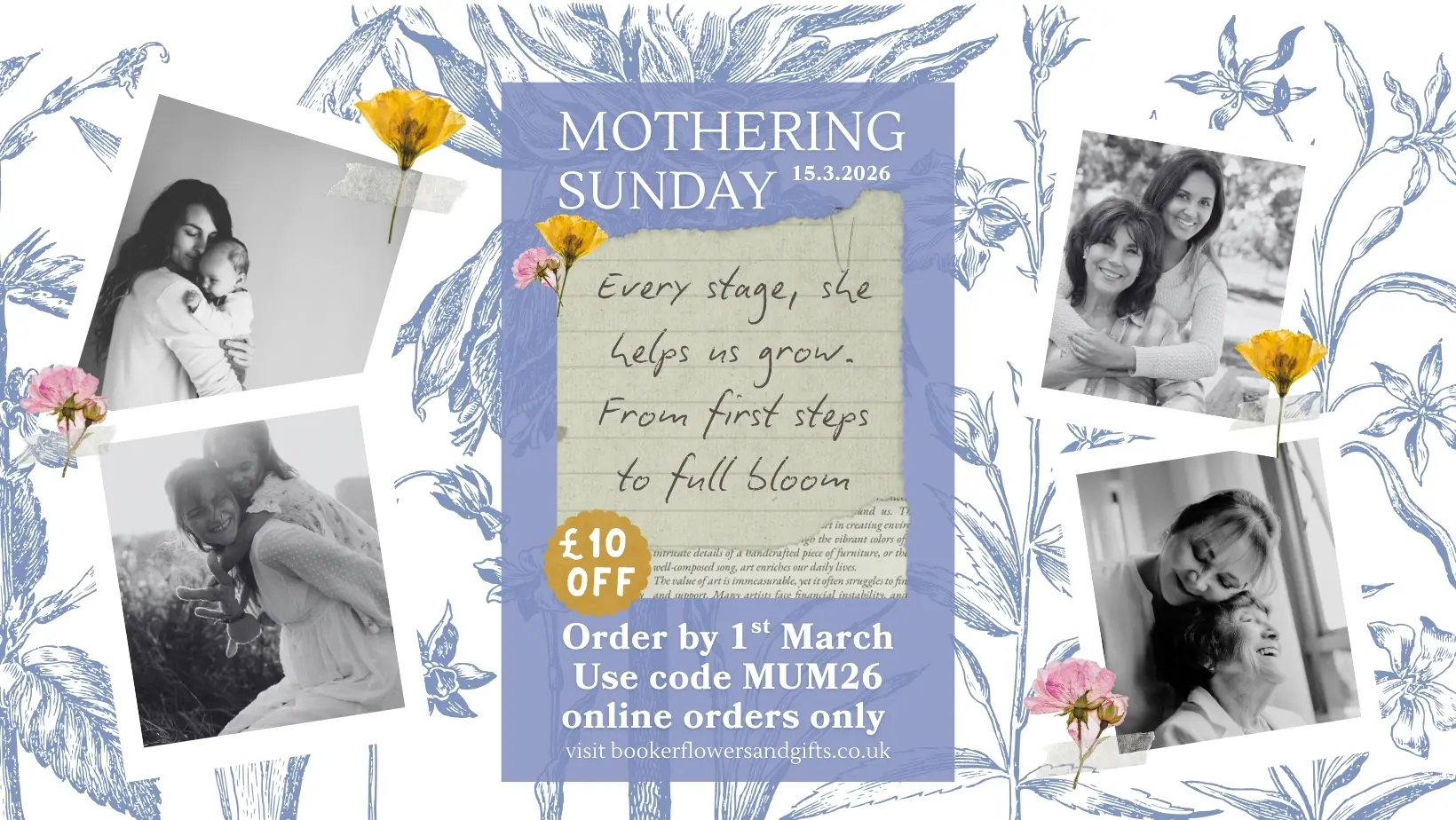Mothers day flower deals